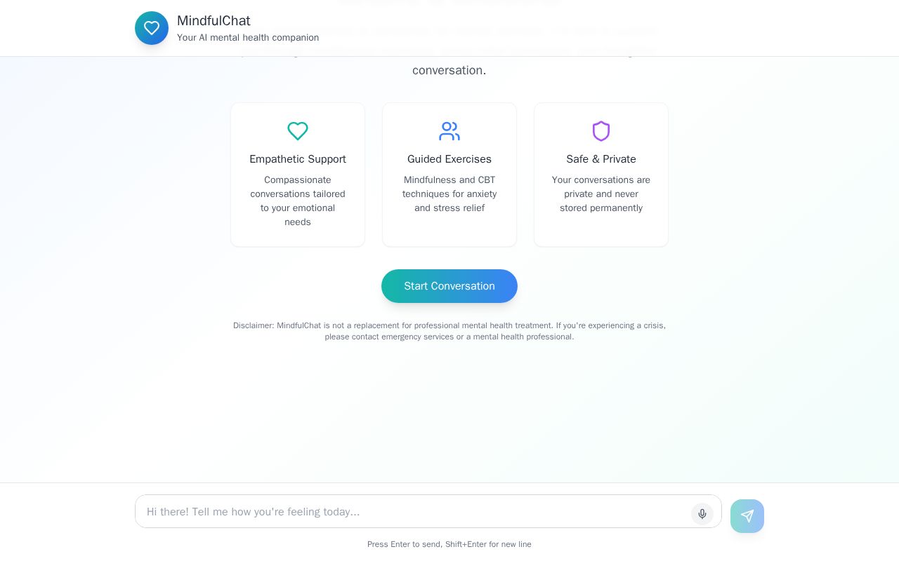Preview of MindChat