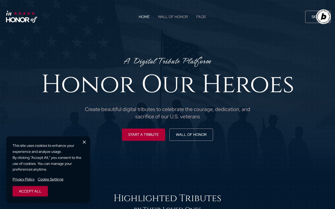 Preview of In Honor Of