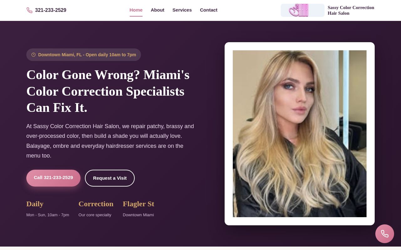 Preview of Sassycolorcorrectionhairsalonprofessionalhaircolorcorrection