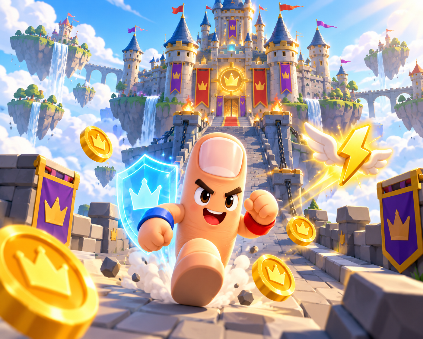 Preview of Finger Rush 3D: Castle Assault