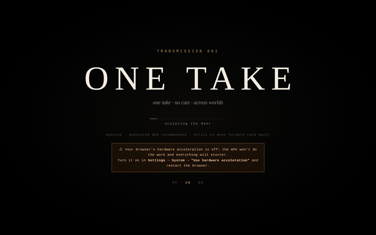 Preview of One Take