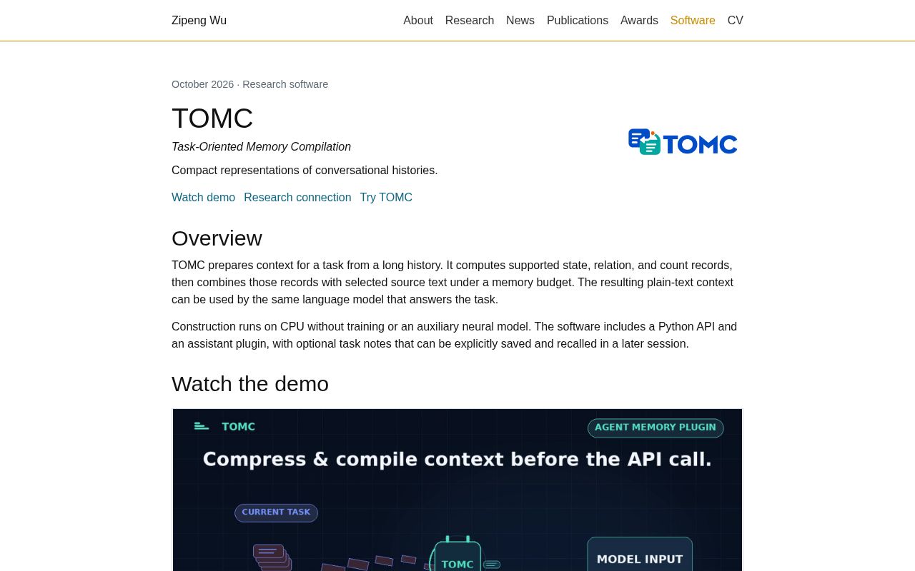 Preview of TOMC