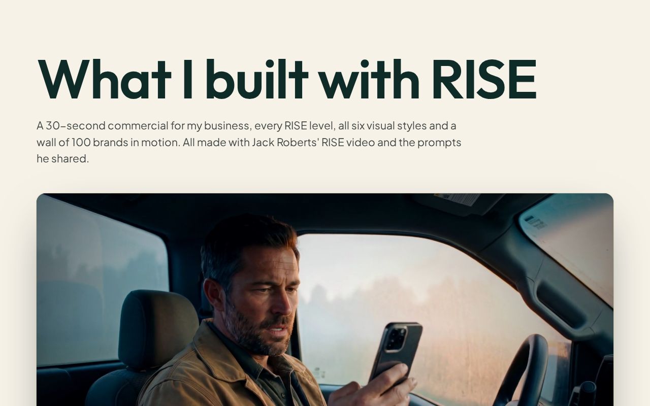 Preview of Built With Rise