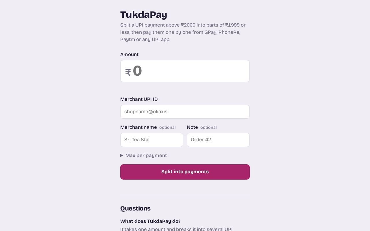 Preview of Tukdapay