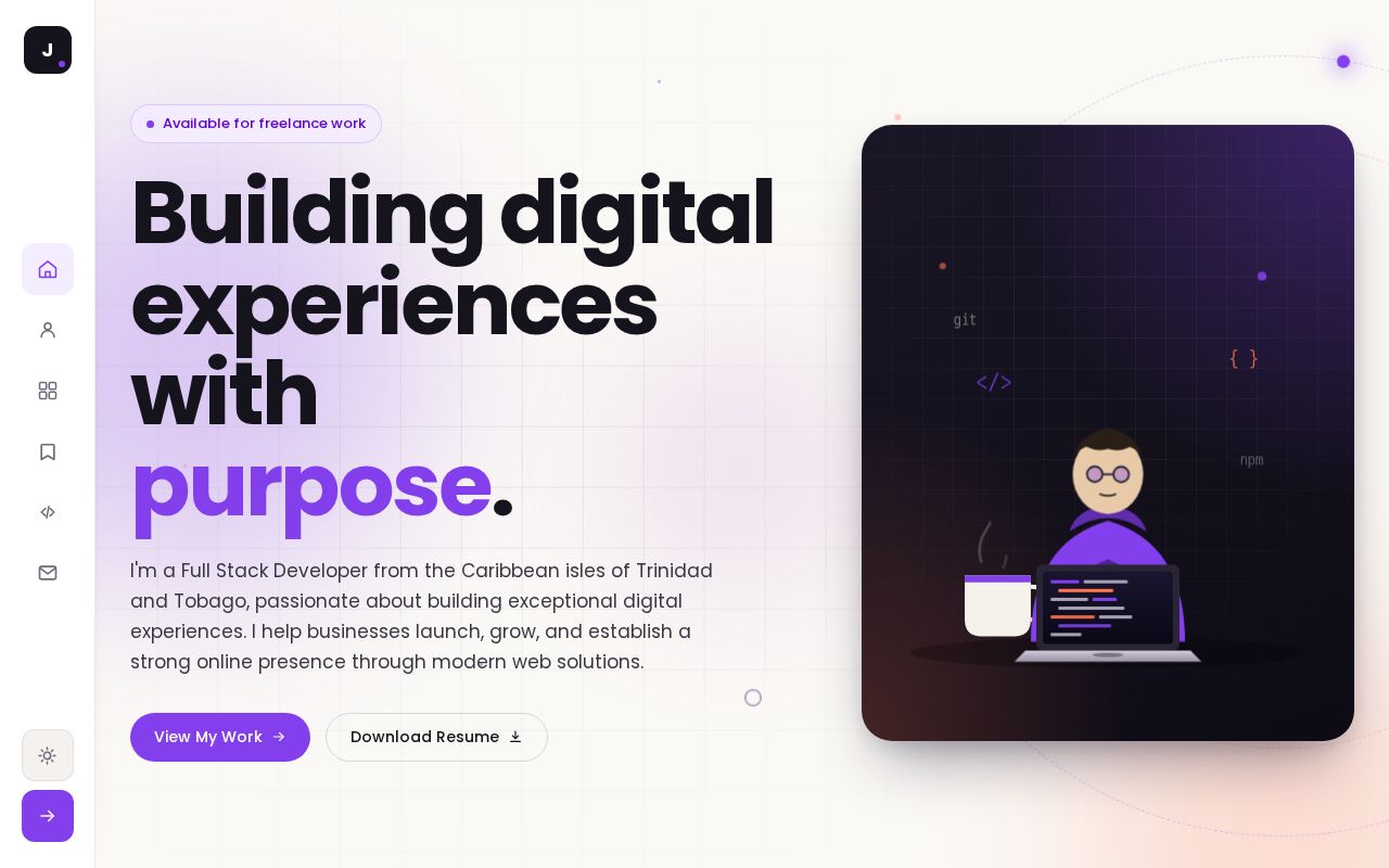 Preview of JusGadgetzPorfolioWebsite