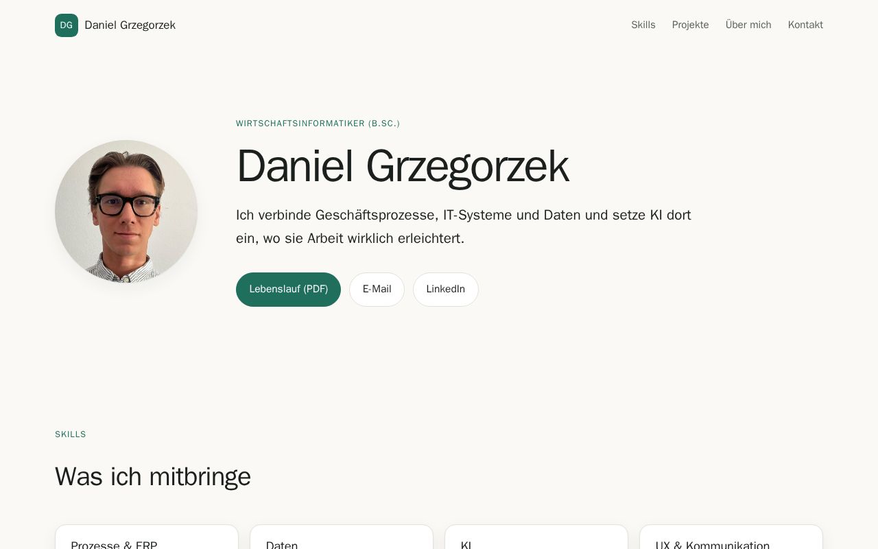 Preview of Danielgrzegorzek Github Io