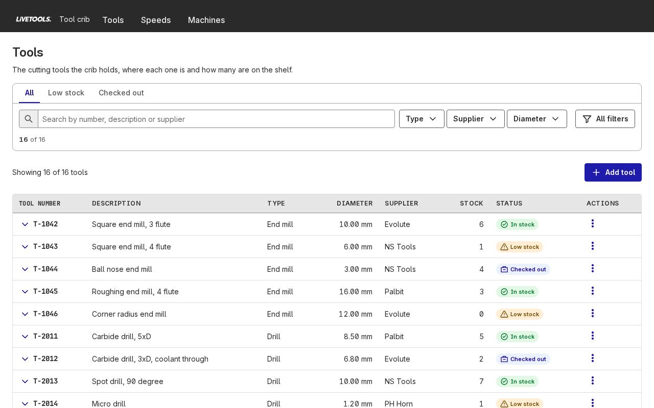 Preview of Livetools App Vite Template