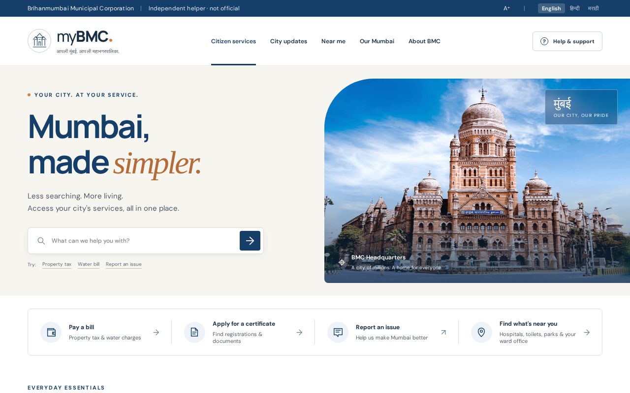 Preview of Mybmc Civic Assistant
