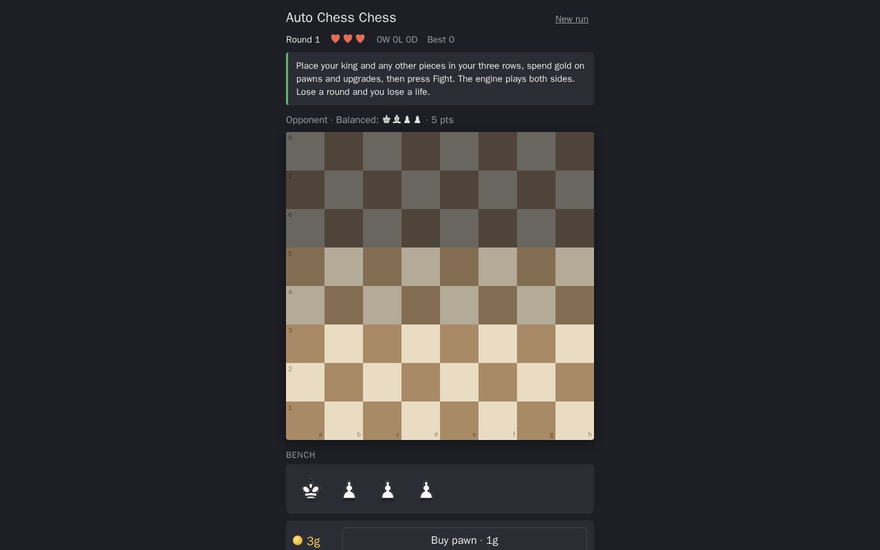 Preview of Auto Chess Chess