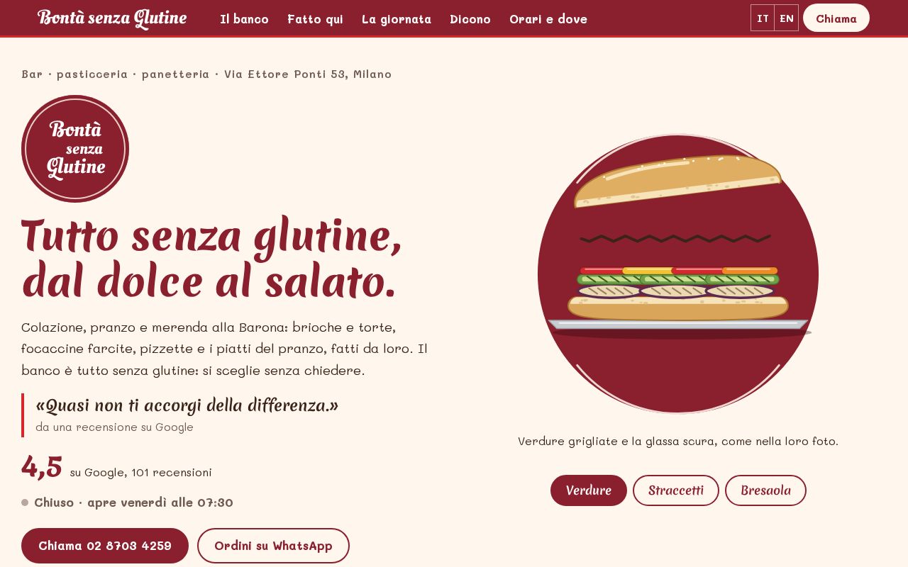 Preview of Bonta Senza Glutine Barona