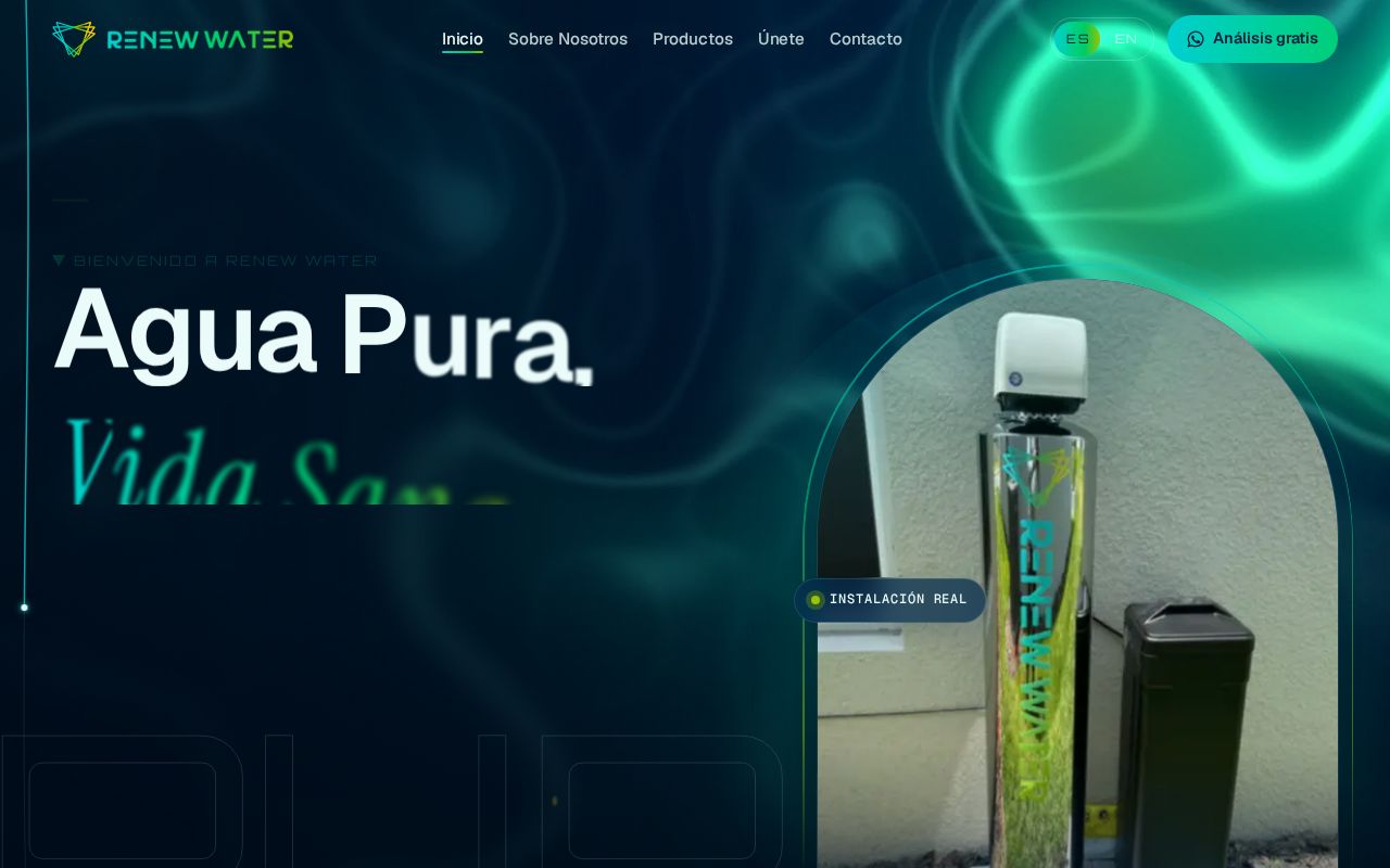 Preview of Renewwater Redesign