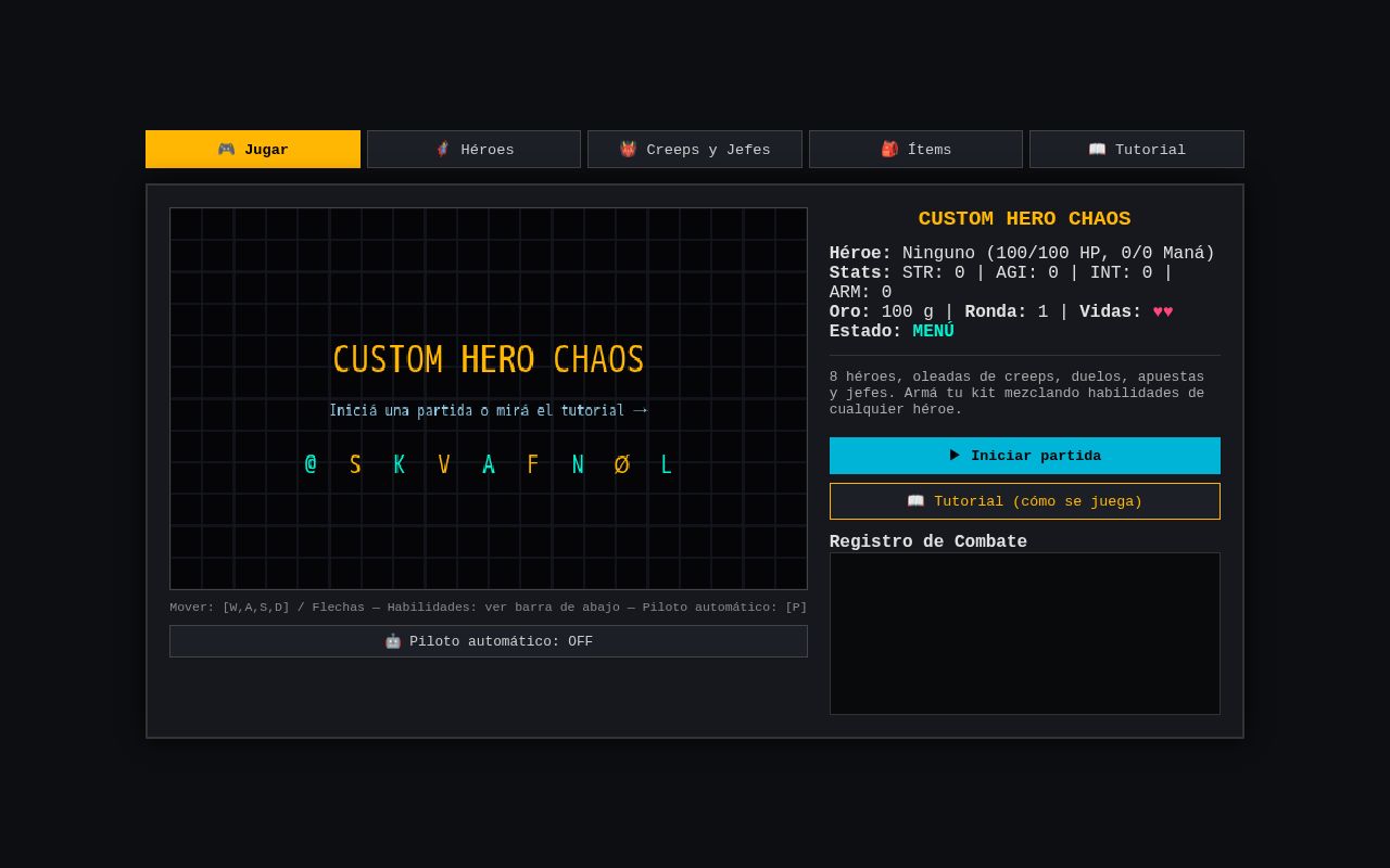 Preview of Custon Hero Chaos