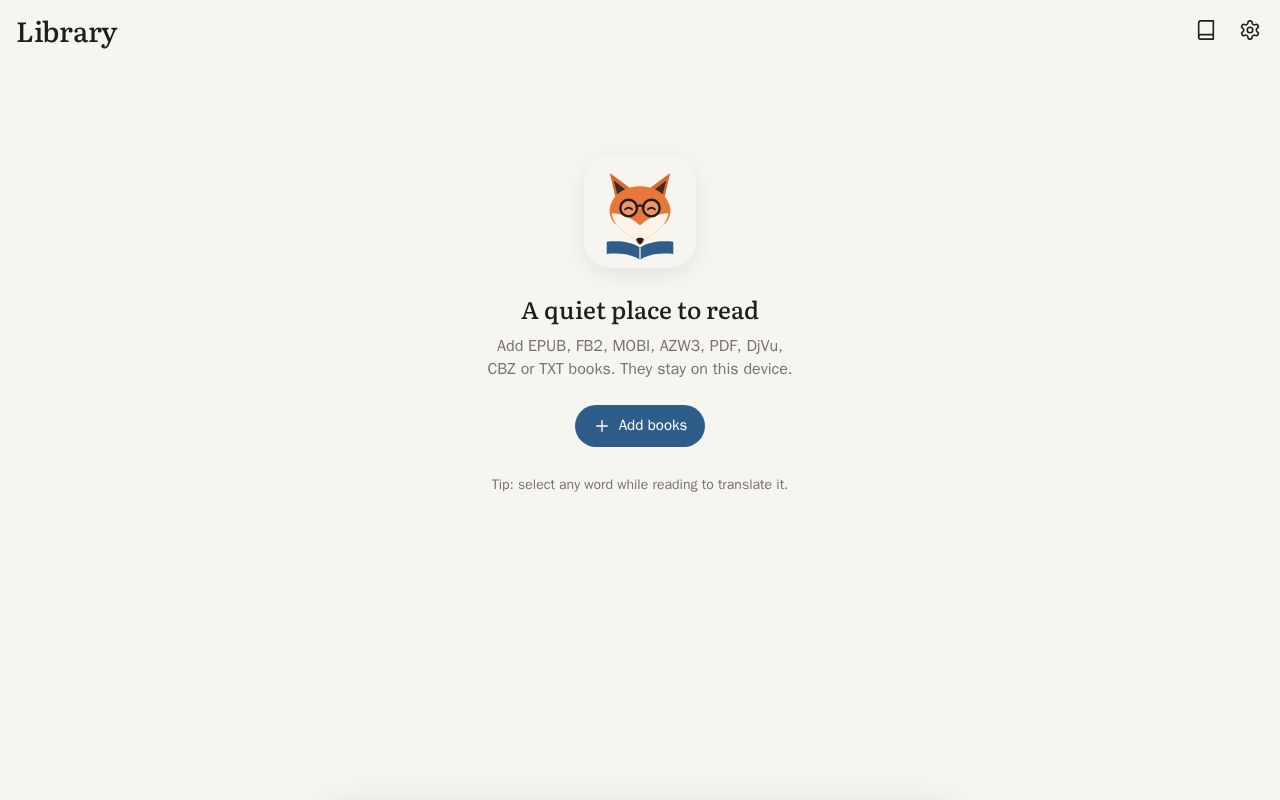 Preview of Only Reader