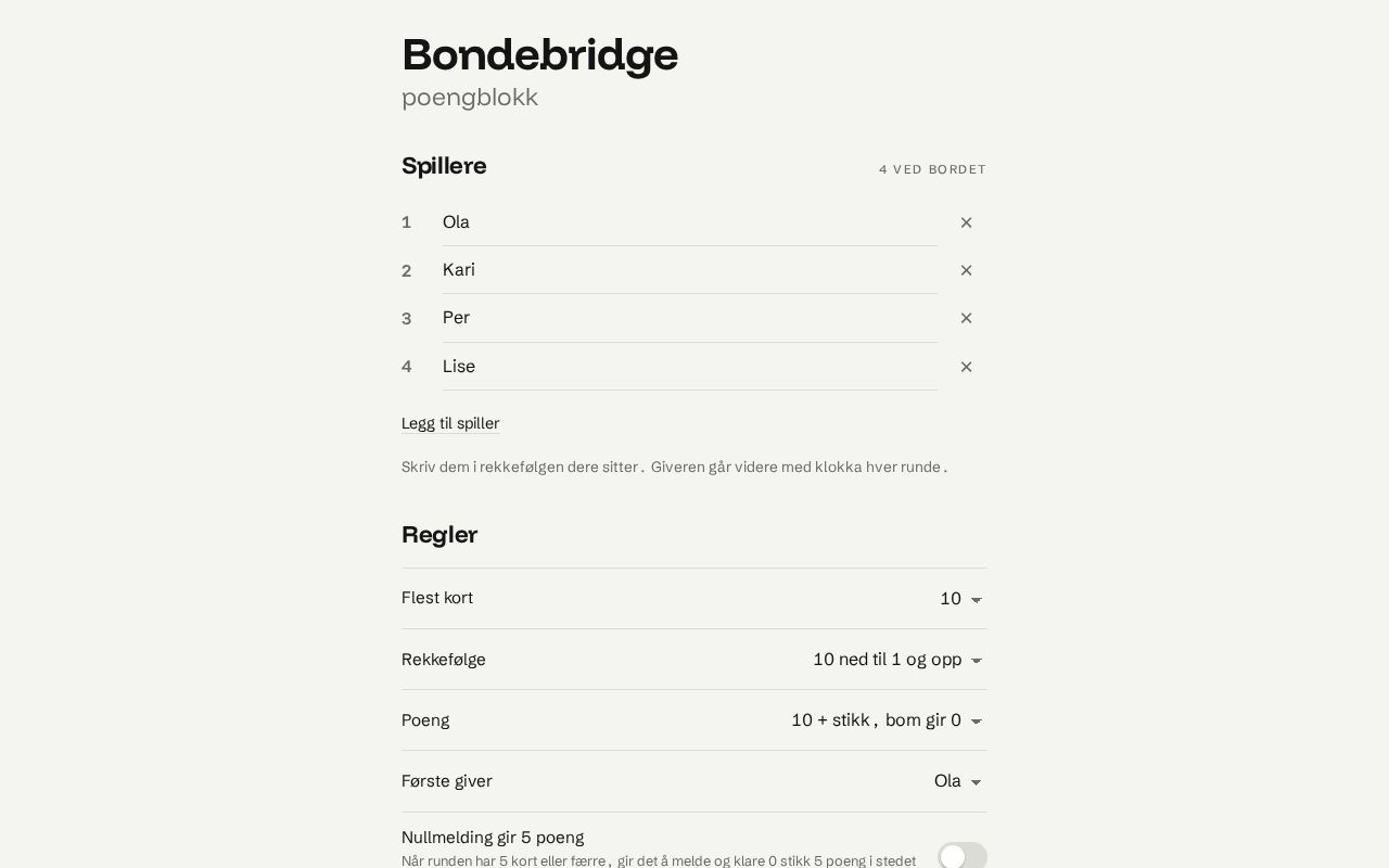 Preview of Bondebridge