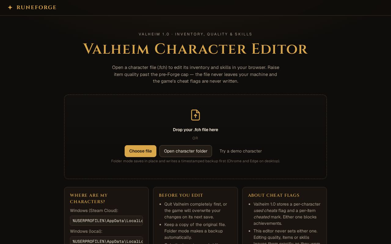 Preview of Runeforge