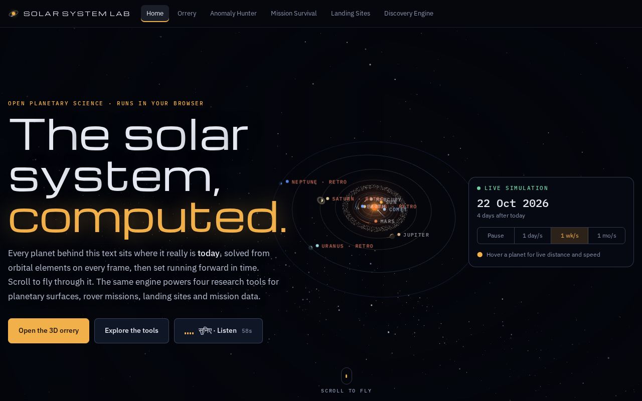 Preview of Solar System Lab