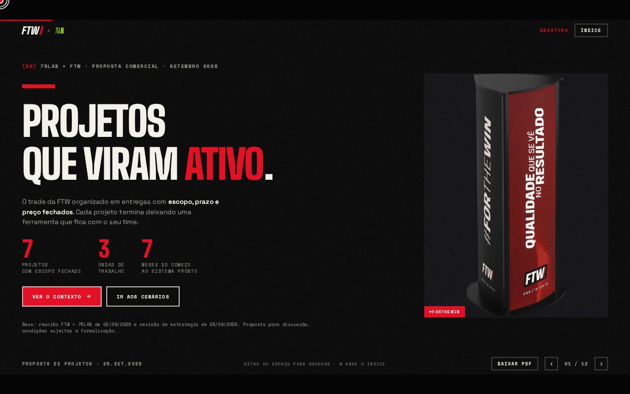 Preview of Ftw Projetos 75lab