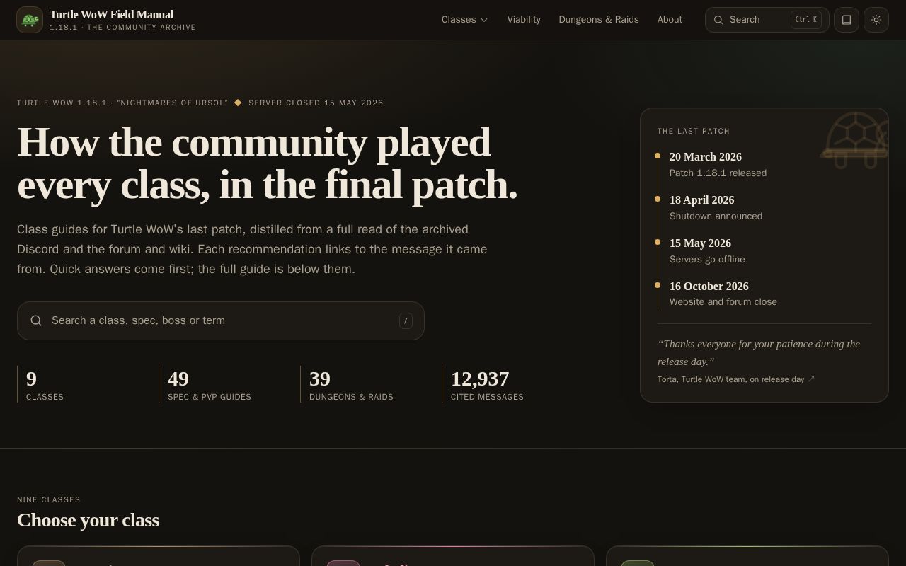 Preview of Turtle Knowledge Base