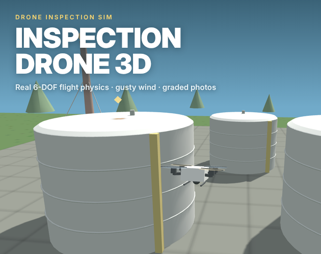 Preview of Inspection Drone 3D