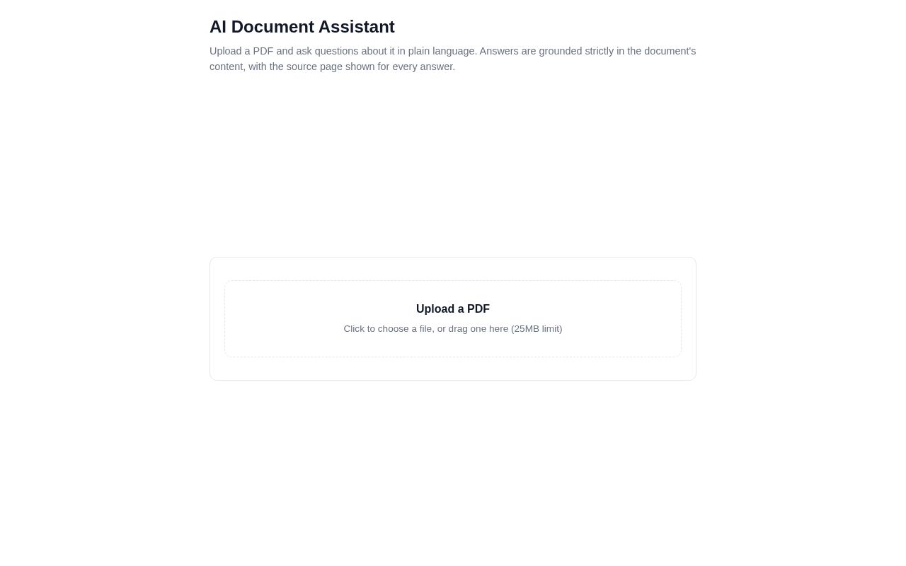 Preview of Ai Document Assistant