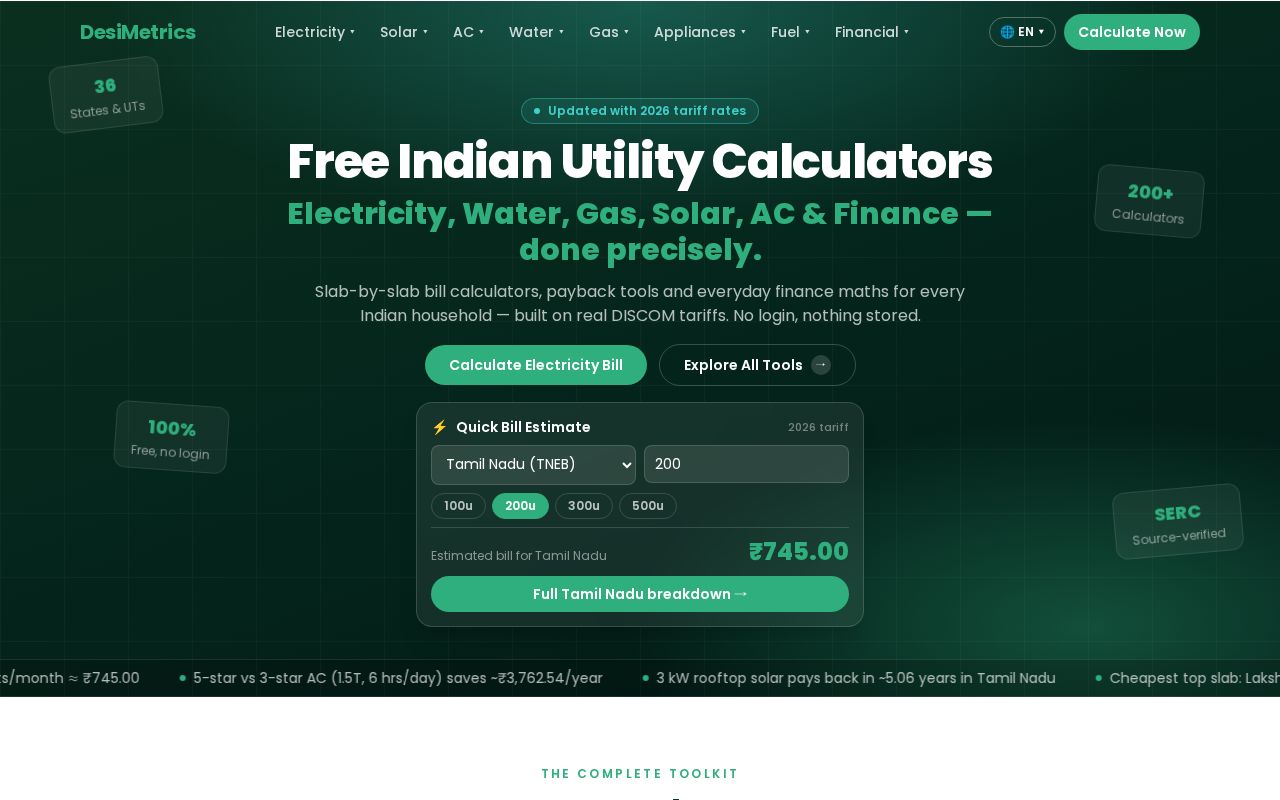 Preview of Desimetrics