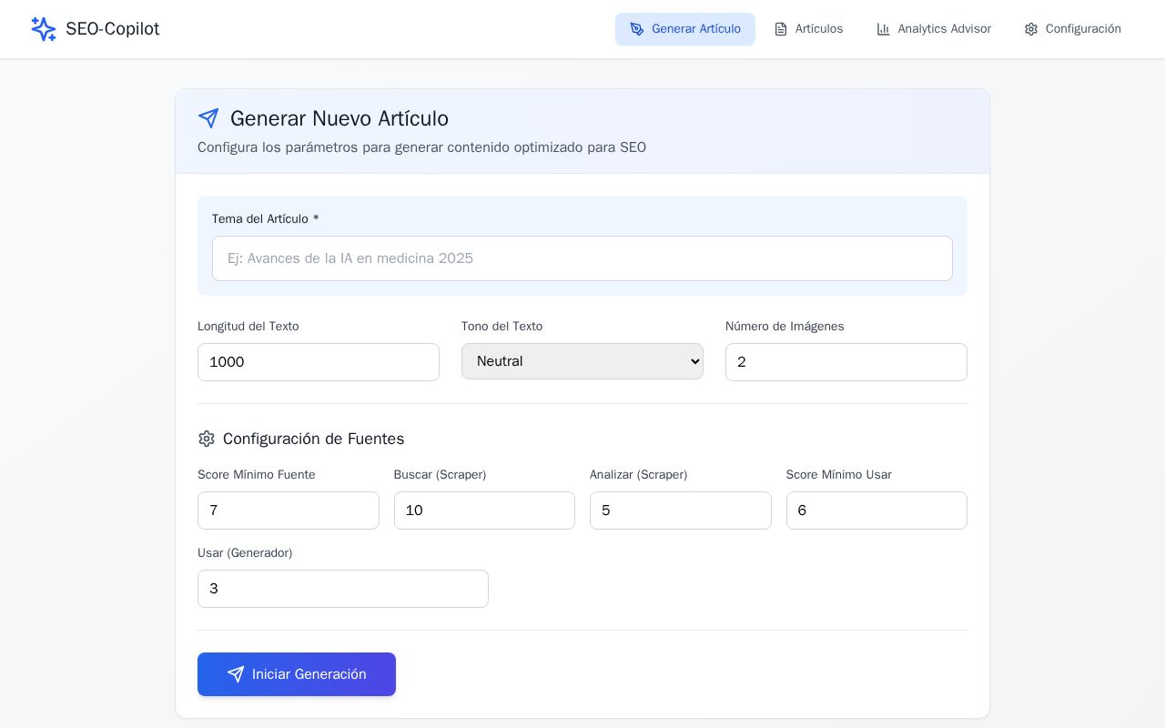 Preview of seo-copilot
