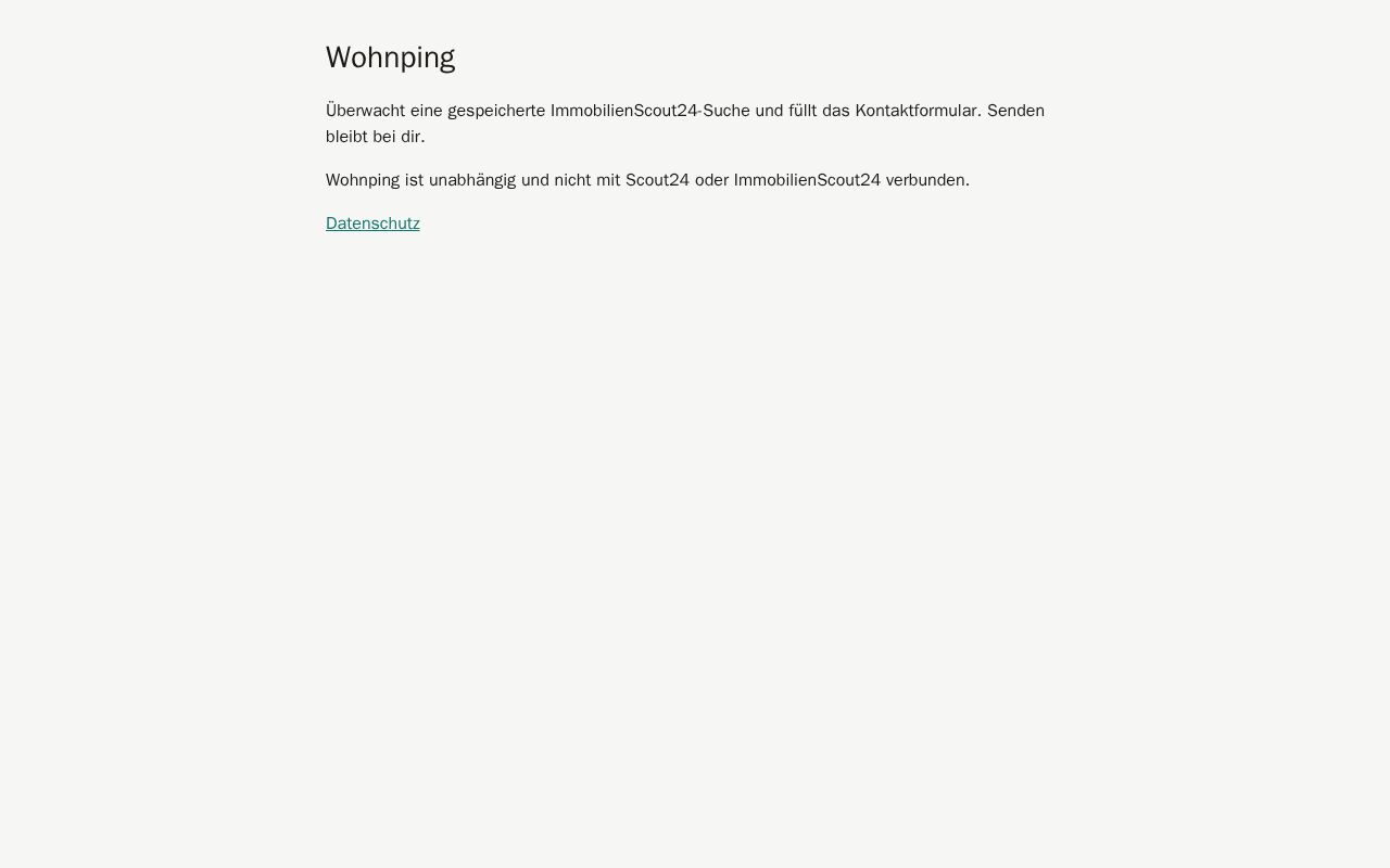 Preview of Wohnping