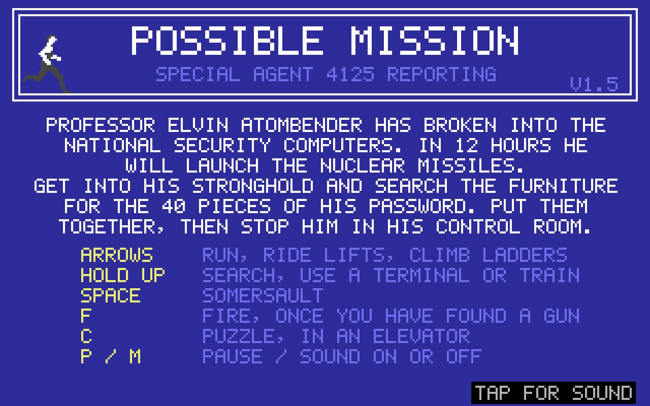 Preview of Possible Mission