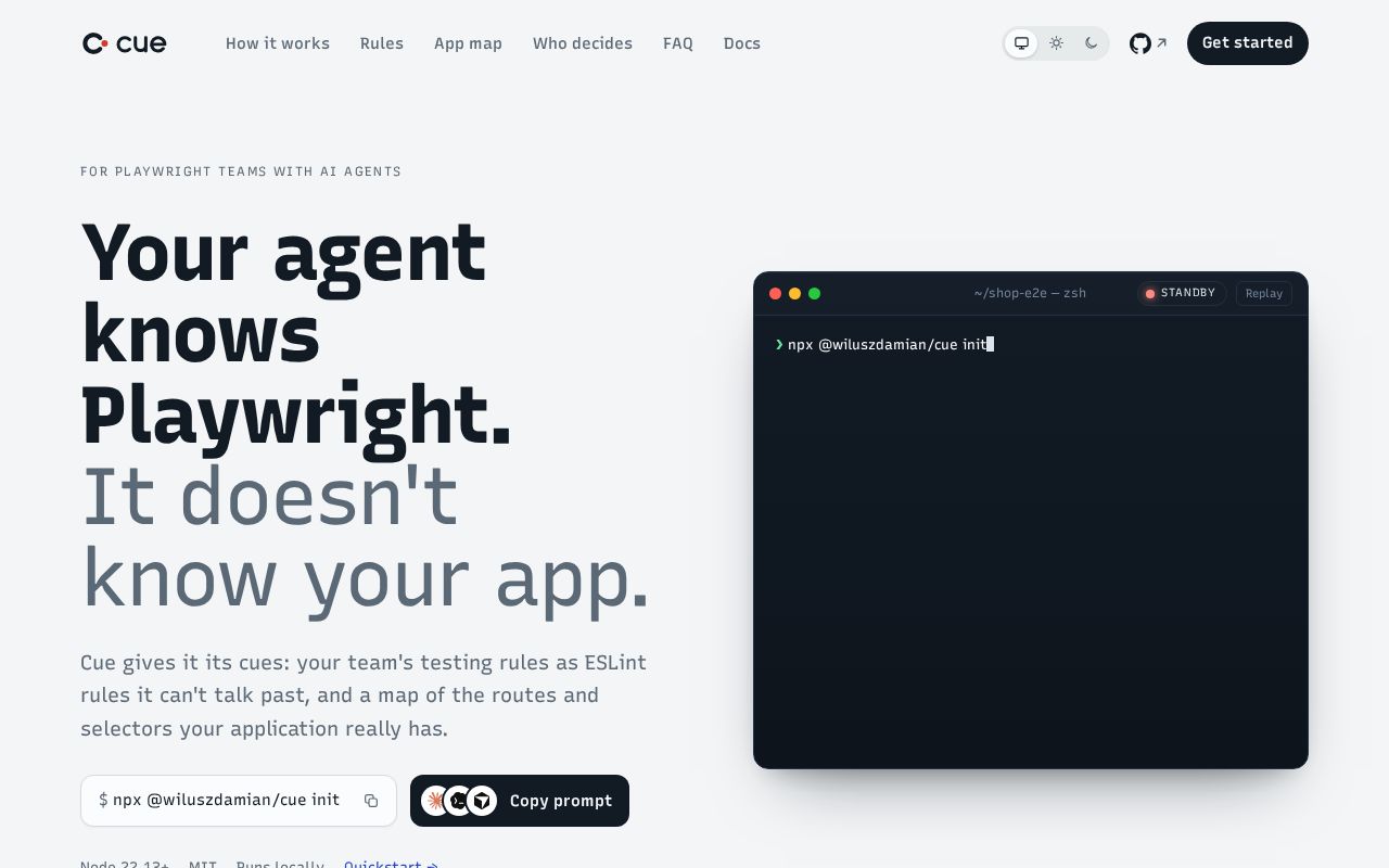 Preview of Cue