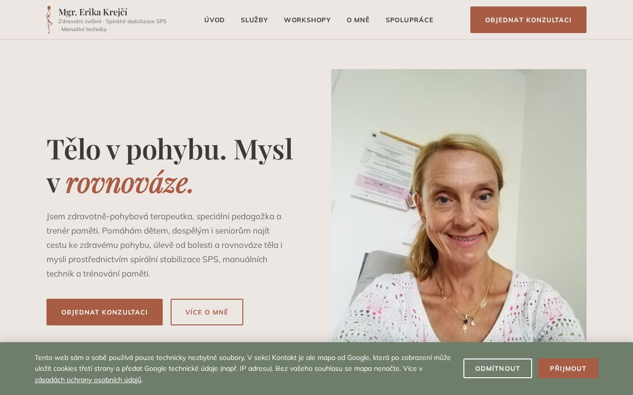 Preview of Erika Krejci Web