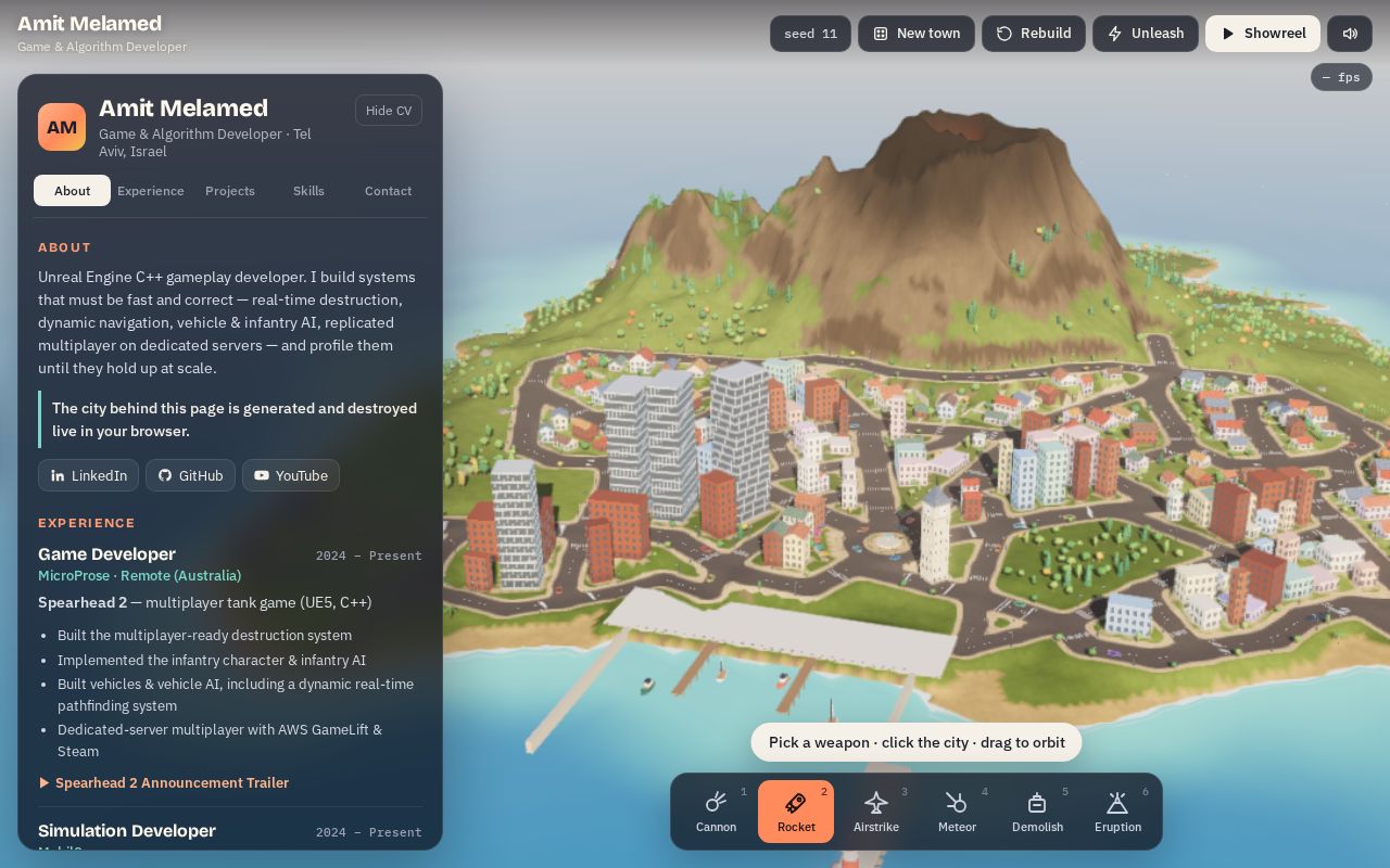 Preview of Amitmelamed Github Io