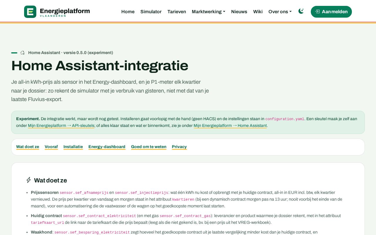 Preview of Energieplatform Vlaanderen Ha