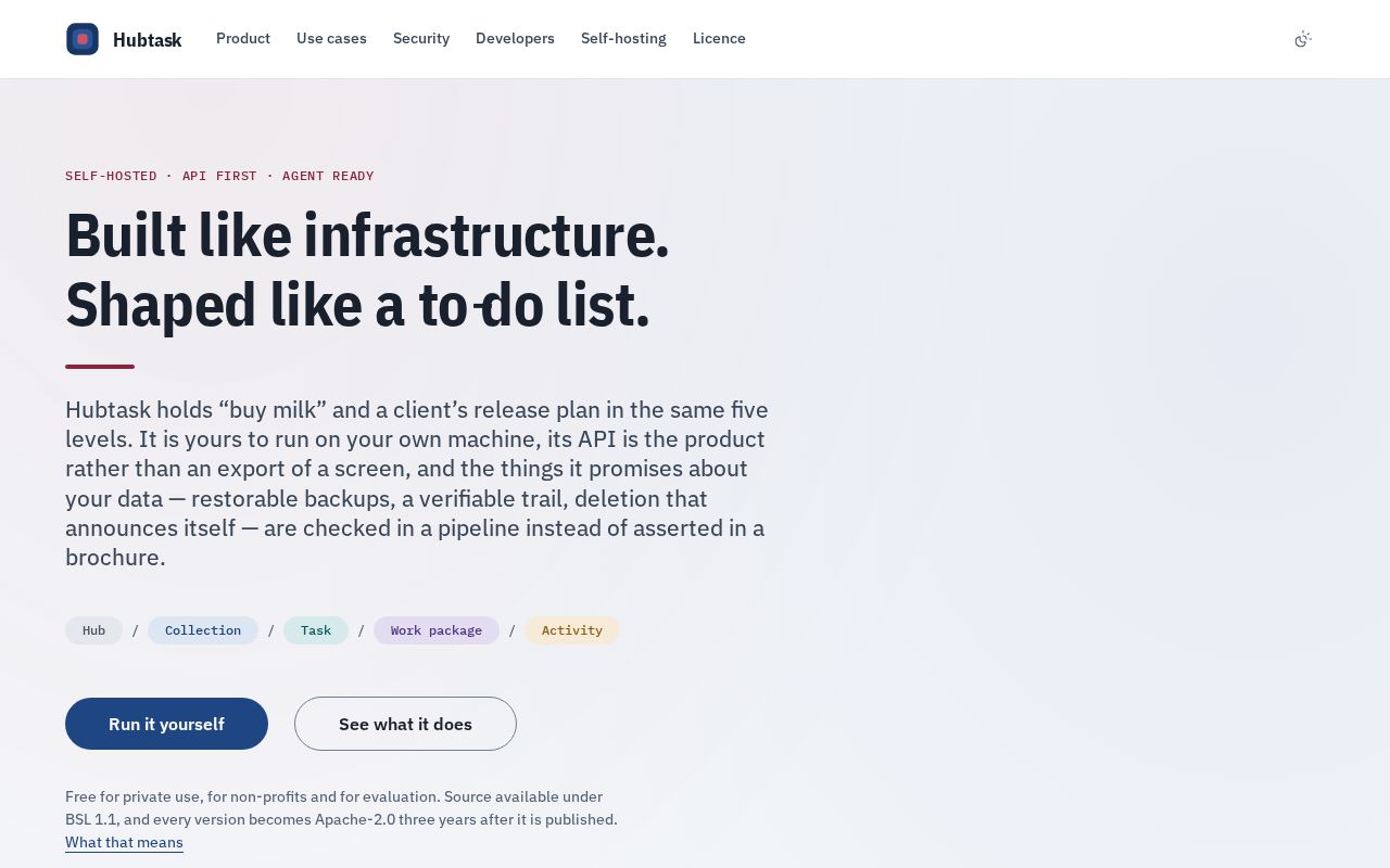 Preview of Hubtask