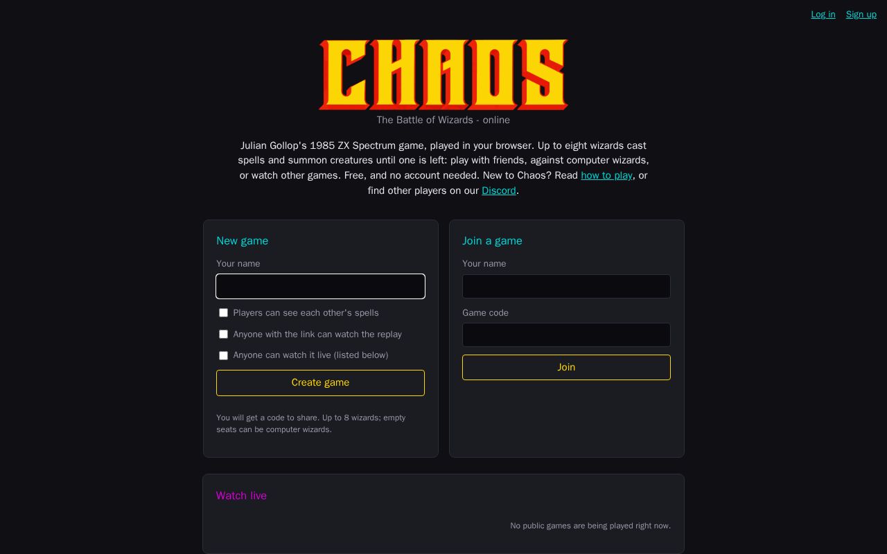 Preview of Chaos