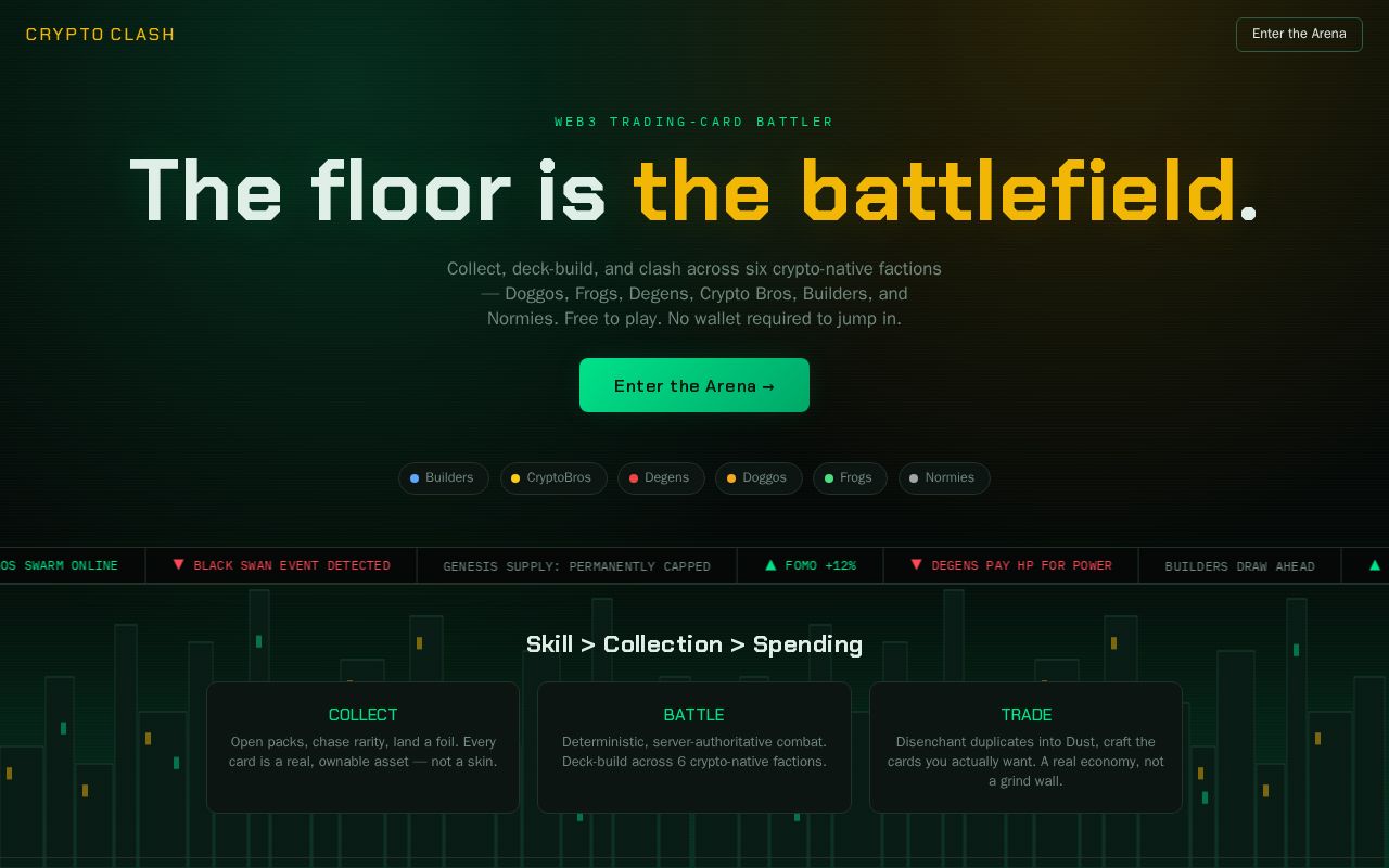 Preview of CryptoClash
