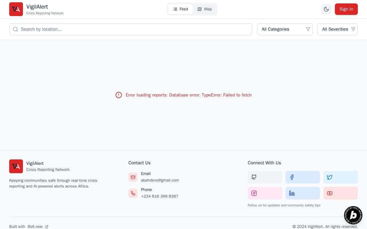 Preview of VigilAlert