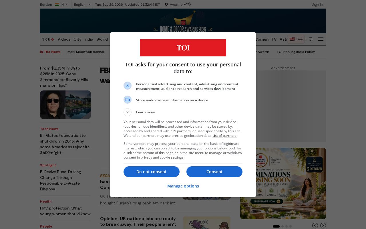 Preview of TOI - Breaking News, Latest News, India News, World News, Bollywood, Sports, Business and Political News | The Times of…