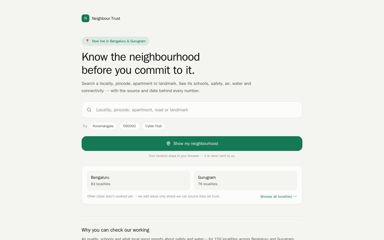 Preview of Neighbour Trust
