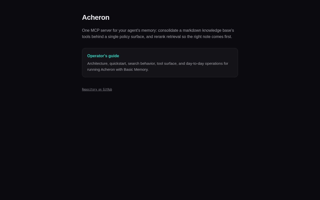 Preview of Acheron