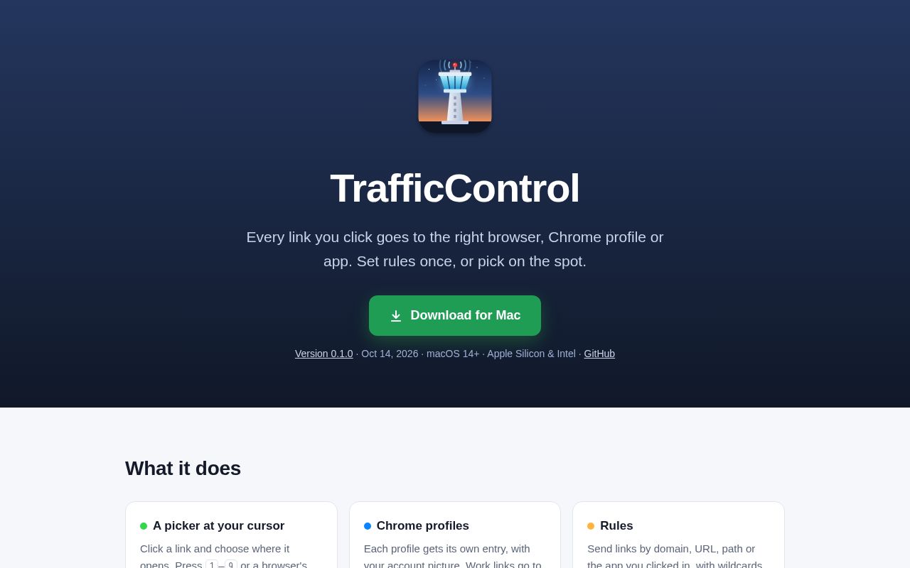 Preview of TrafficControl