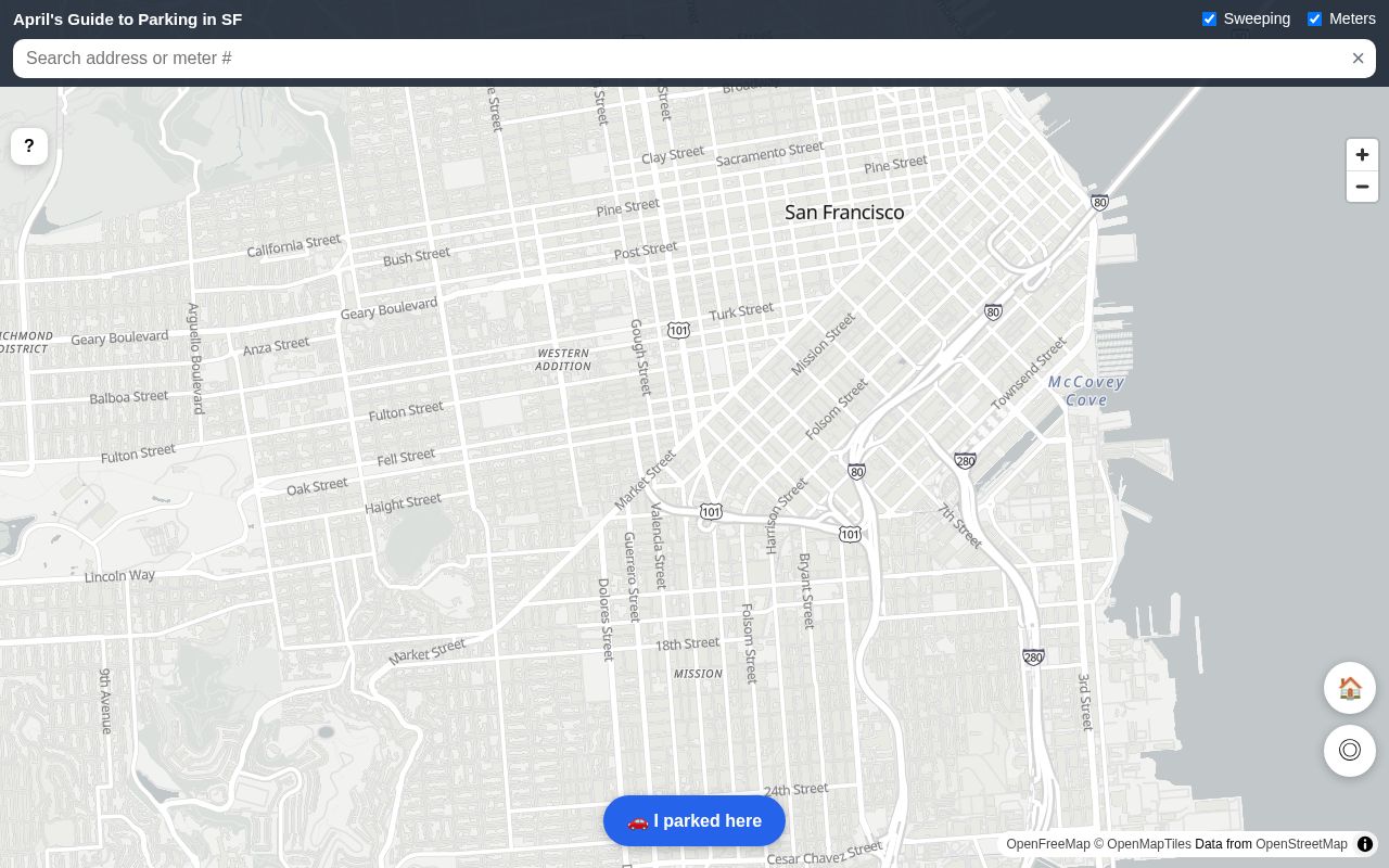 Preview of April's Guide to Parking in SF