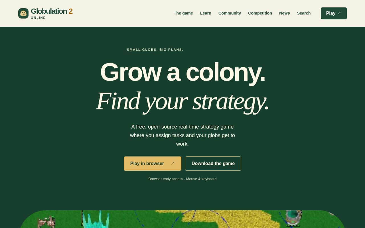 Preview of Globulation 2 Online