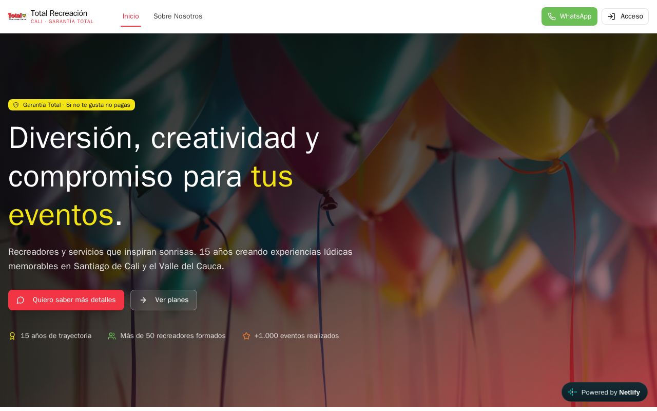 Preview of Total Recreacion Demo