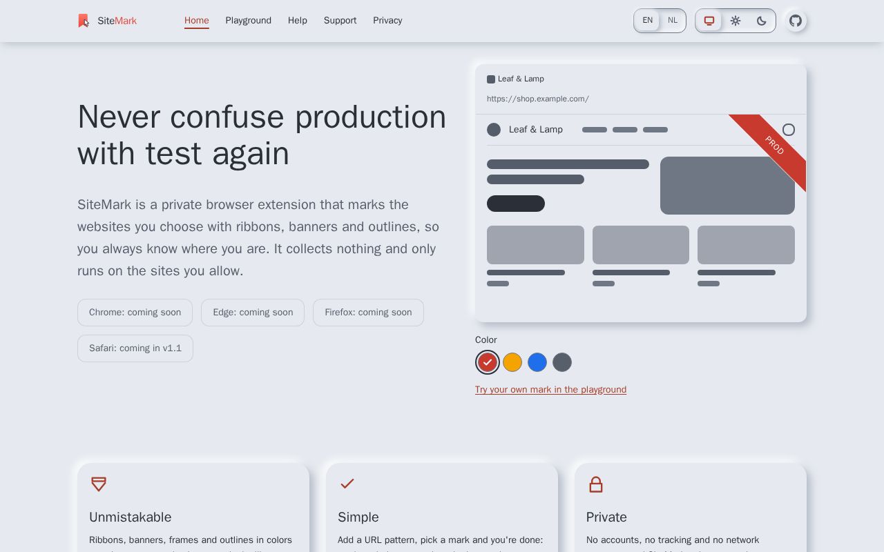 Preview of SiteMark