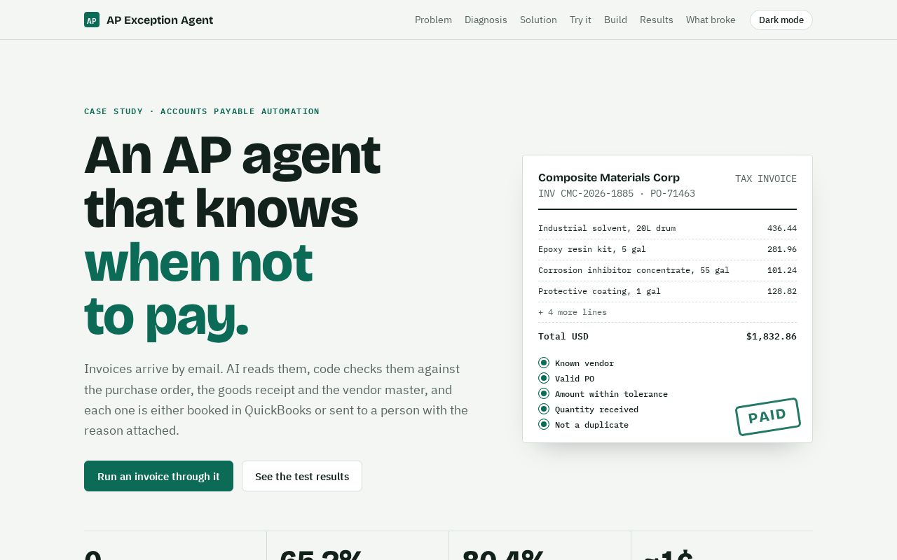 Preview of Ap Agent Site