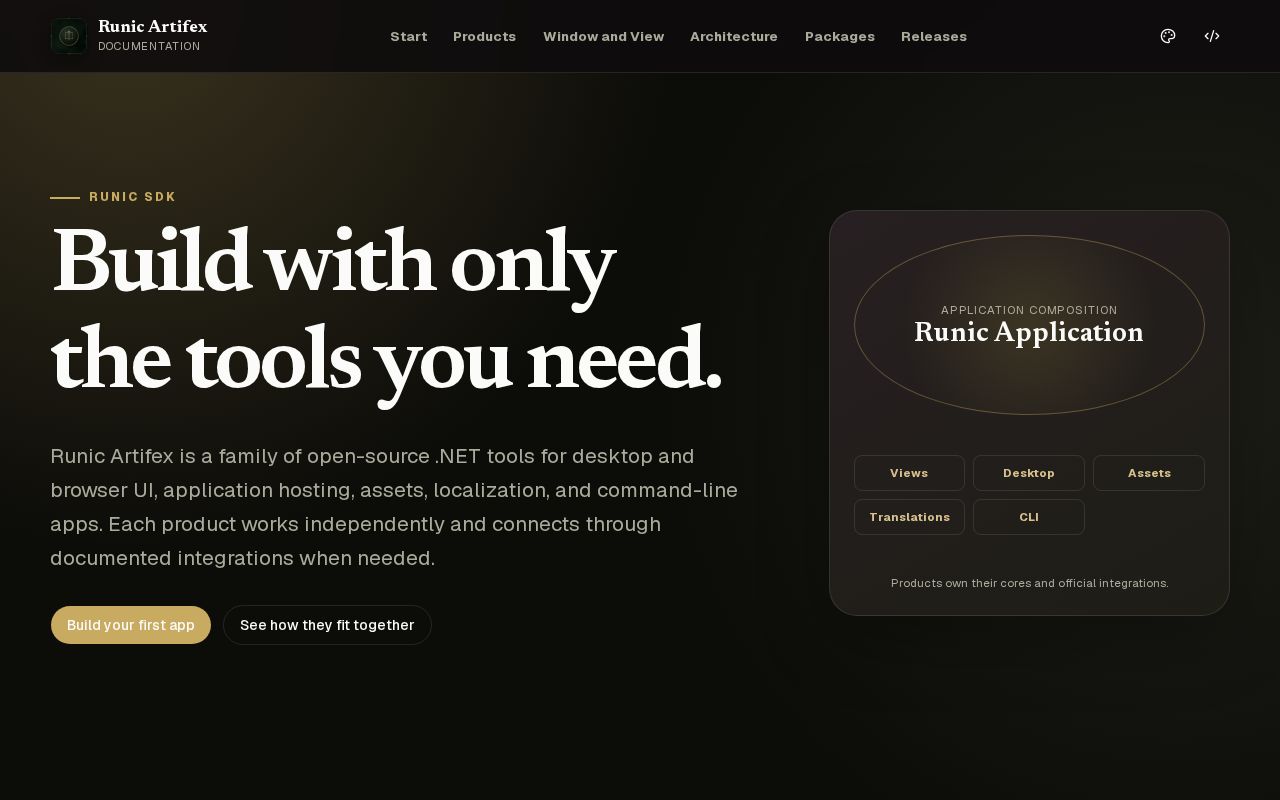 Preview of Runic Sdk