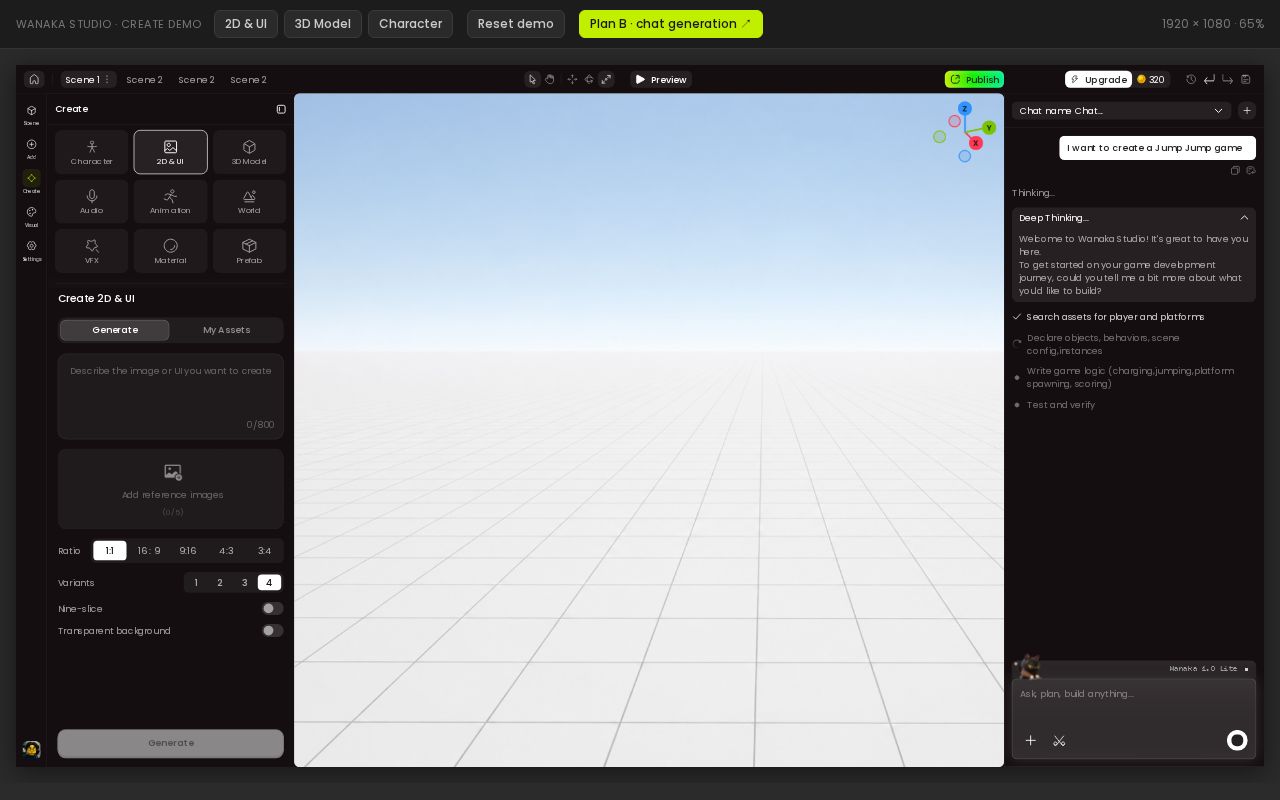 Preview of Wanaka Studio Demo