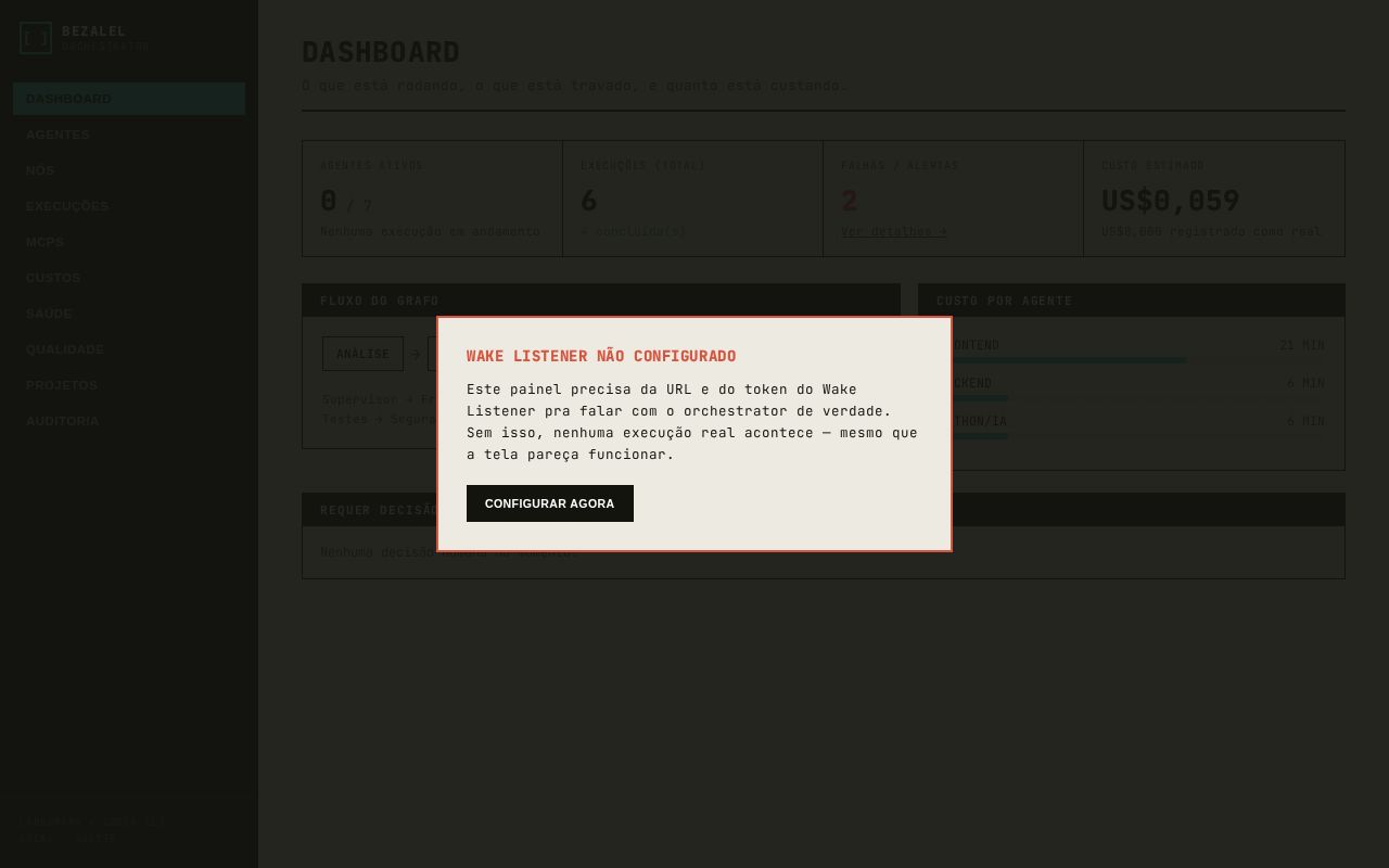 Preview of Bezalel Agent Orchestrator