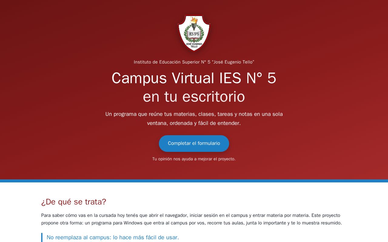 Preview of Campus Ies5 Presentacion