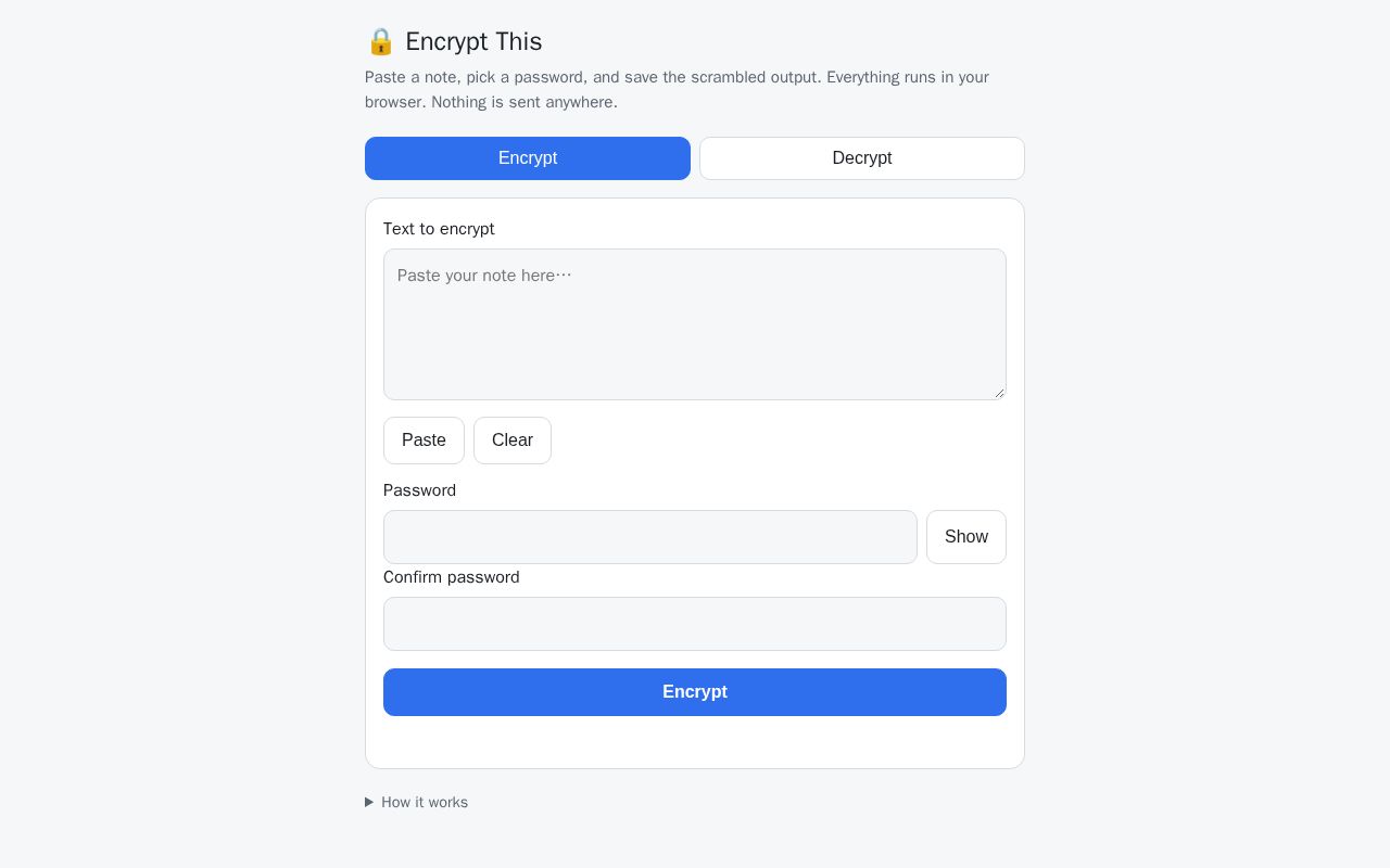 Preview of Encrypt This